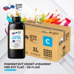 DTF Atrament (Ink) - CYAN / Kartón 20L