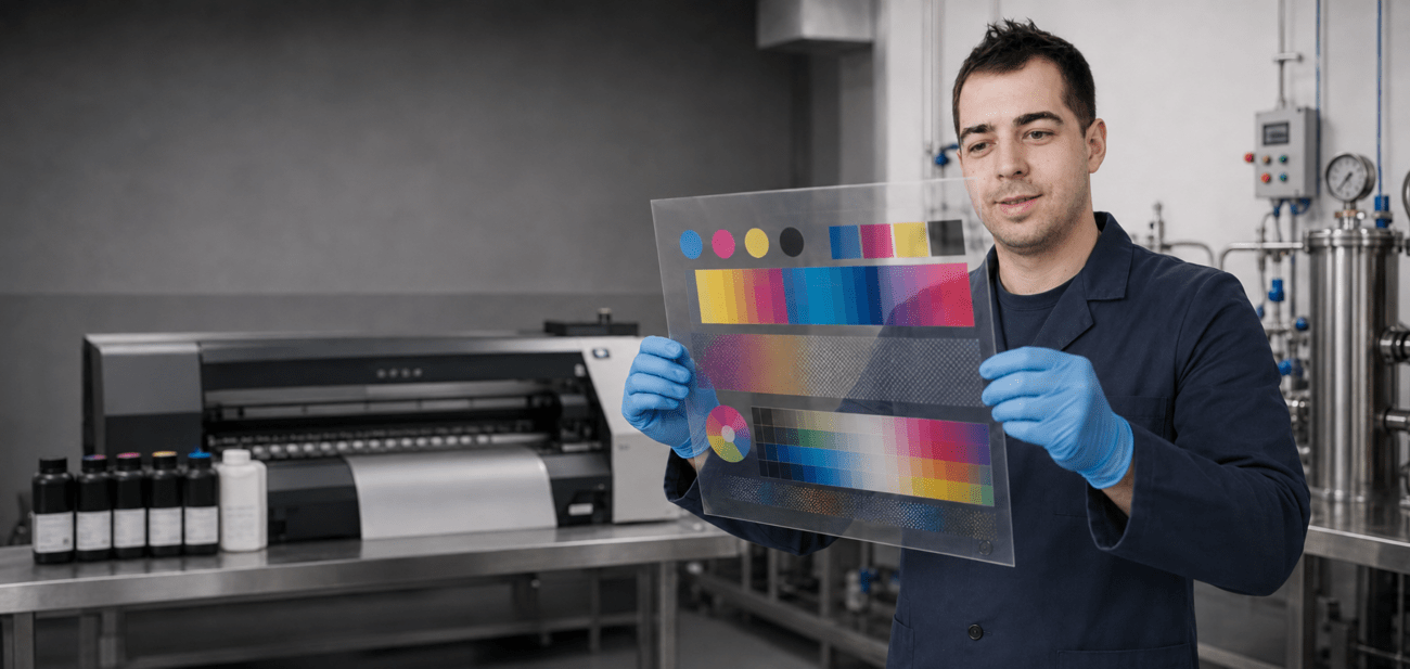 DTF ink, European DTF ink manufacturer, DTF ink supplier, wholesale DTF ink, white DTF ink, CMYK DTF ink, DTF cleaning solution, DTF printhead cleaner,107