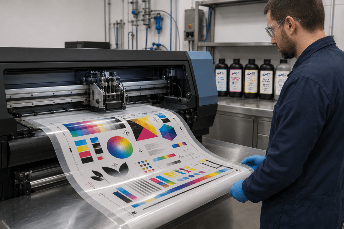 DTF ink, European DTF ink manufacturer, DTF ink supplier, wholesale DTF ink, white DTF ink, CMYK DTF ink, DTF cleaning solution, DTF printhead cleaner,54